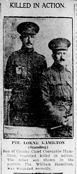 Newspaper clipping– From the Ottawa Citizen newspaper c.1916. Submitted for the project Operation Picture Me