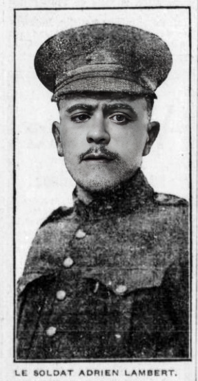 Newspaper clipping– La Presse - 14-01-1916