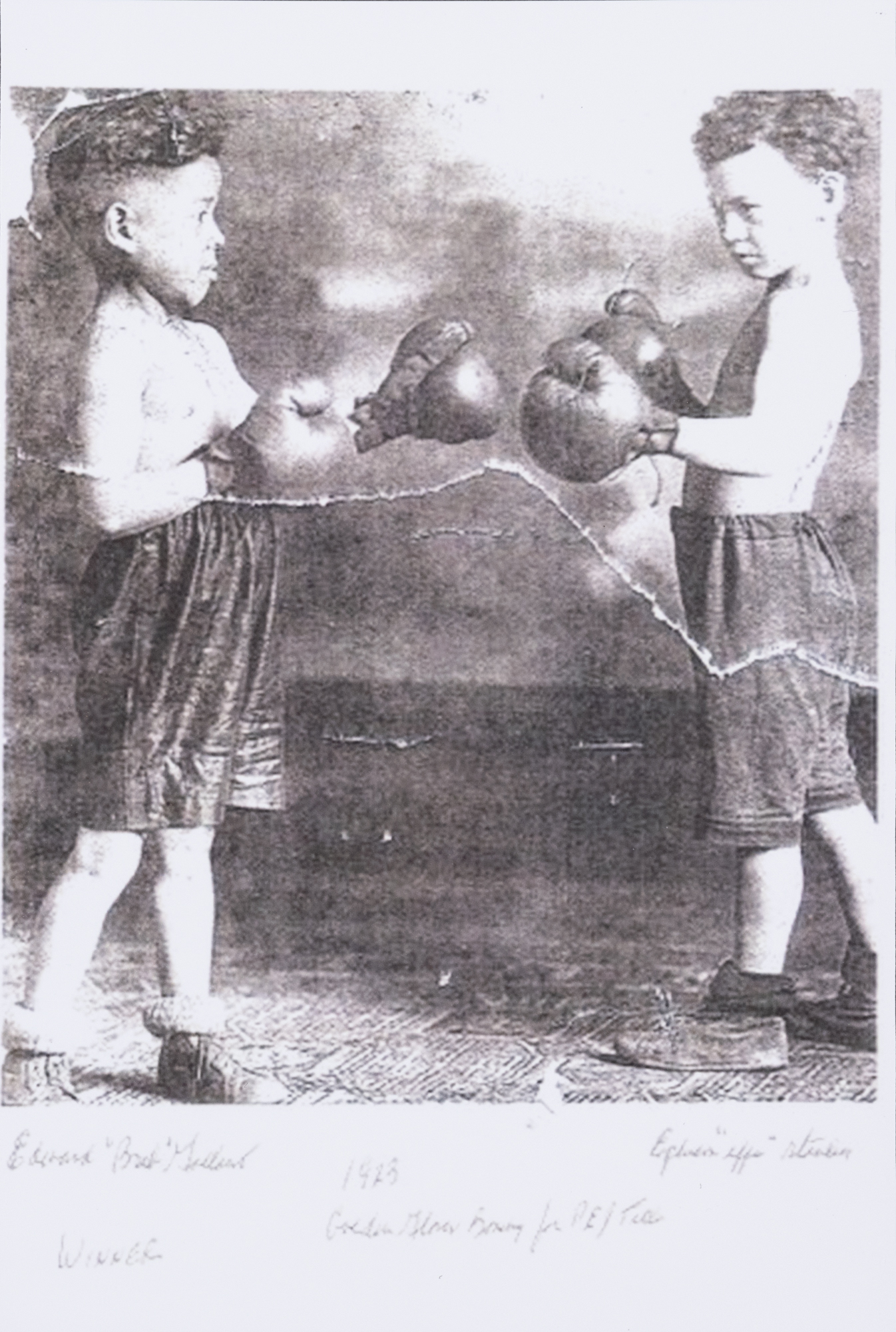 Group Photo– Edward Gallant et Ephraim Stanley