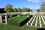 Beny-Sur-Mer Canadian War Cemetery– The Beny-sur-Mer Canadian War Cemetery, located at Reviers, about 4  kilometres from Juno Beach in Normandy, France. (J. Stephens)