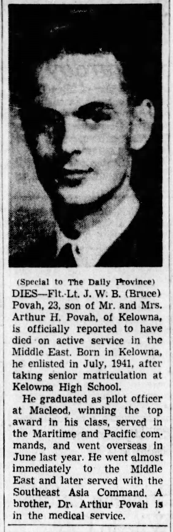 Newspaper clipping– Submitted for the project Operation Picture Me