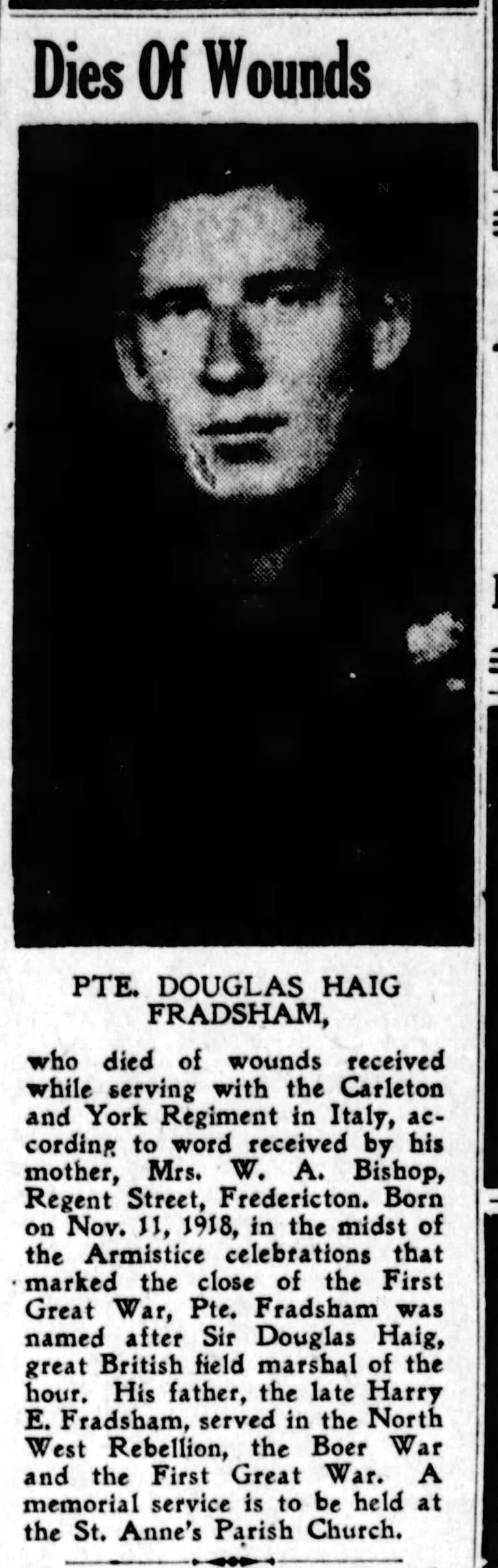 Newspaper clipping