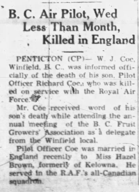Newspaper clipping– Submitted for the project Operation Picture Me