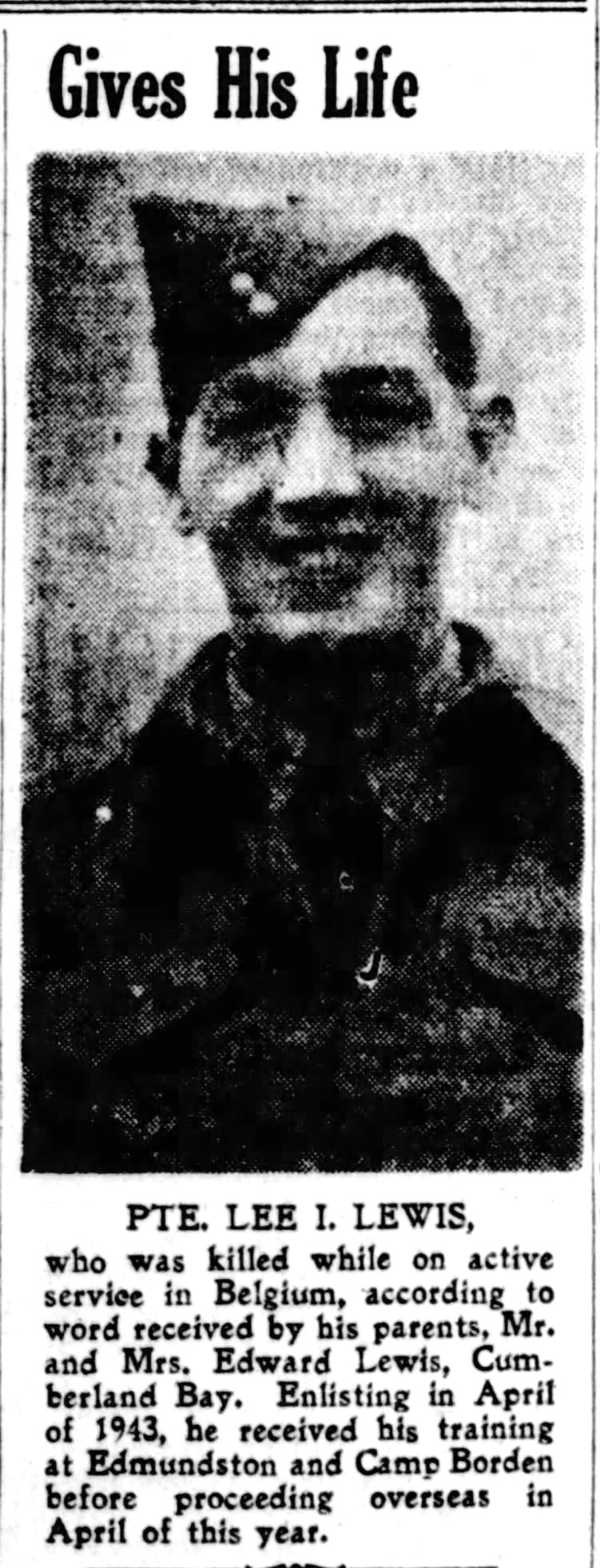 Newspaper clipping