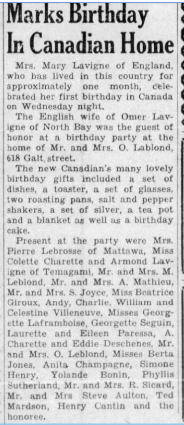 Newspaper clipping– Submitted for the project Operation Picture Me