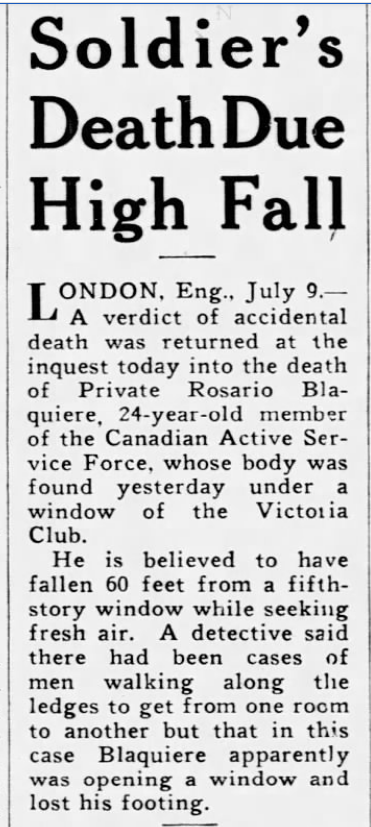 Newspaper clipping– Submitted for the project Operation Picture Me