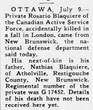 Newspaper clipping– Submitted for the project Operation Picture Me