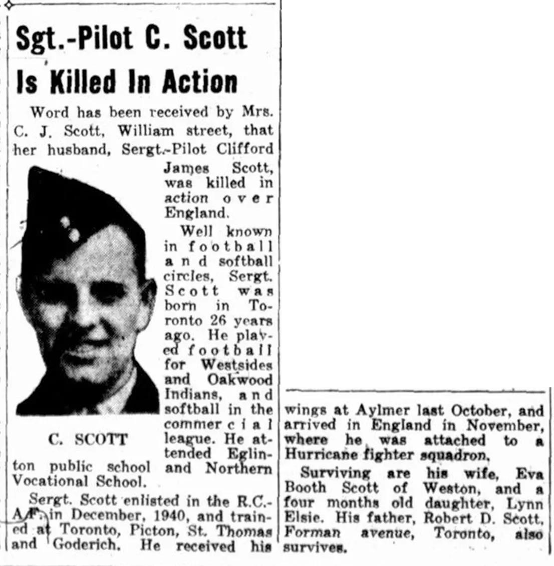 Newspaper clipping– Submitted for the project Operation Picture Me