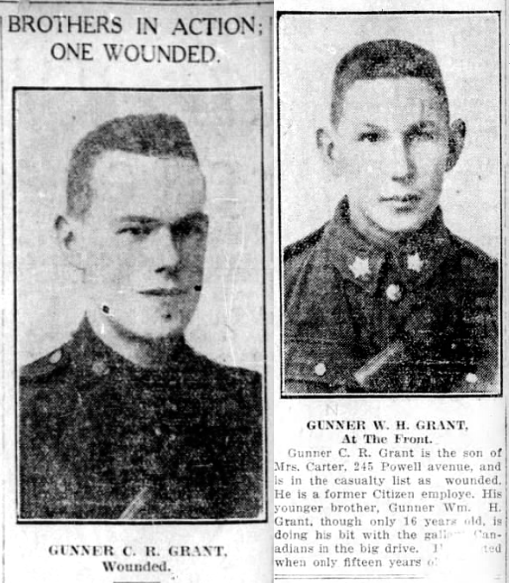 Newspaper clipping– From the Ottawa Citizen newspaper c.1916. Submitted for the project Operation Picture Me