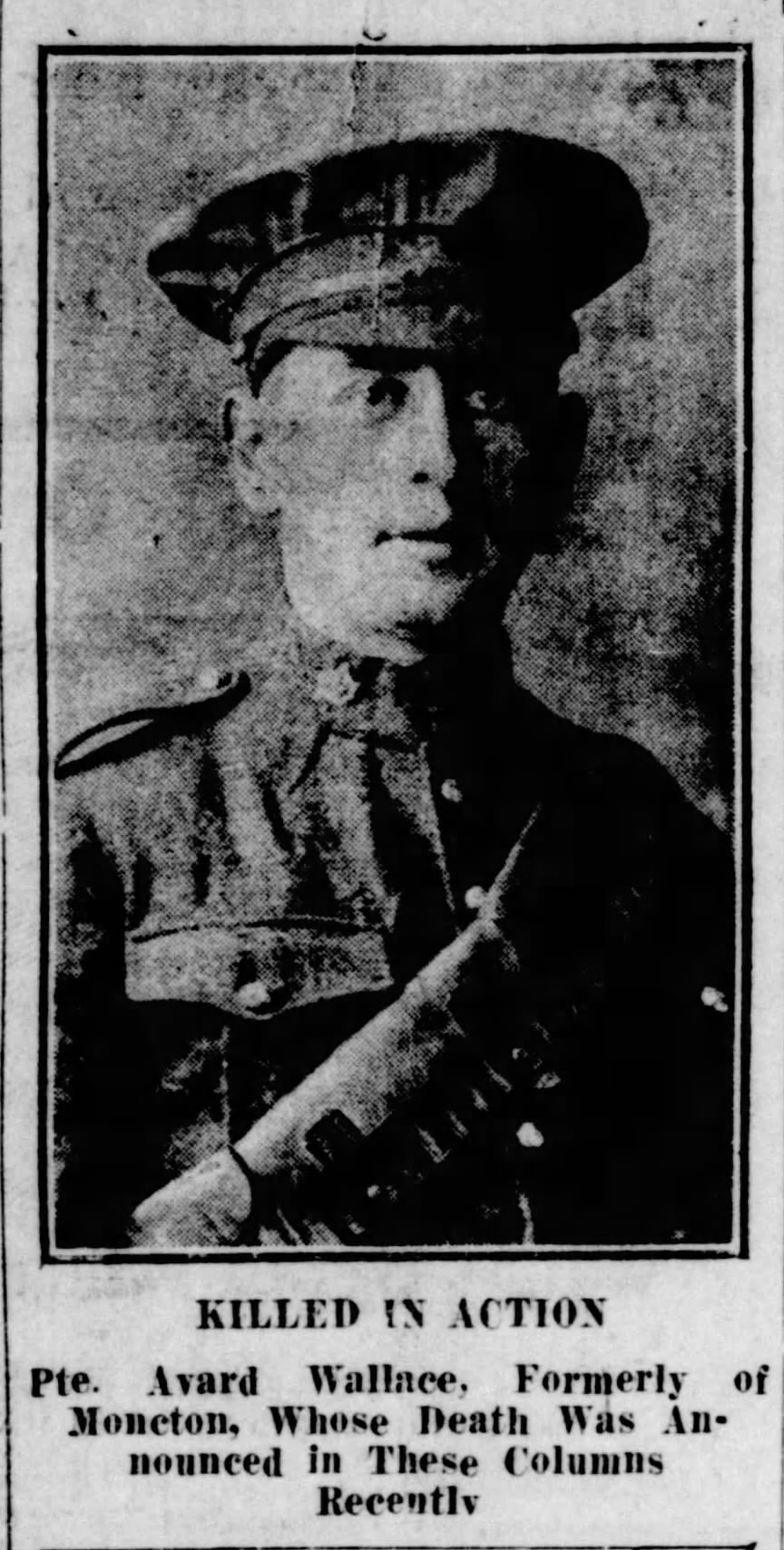 Newspaper clipping