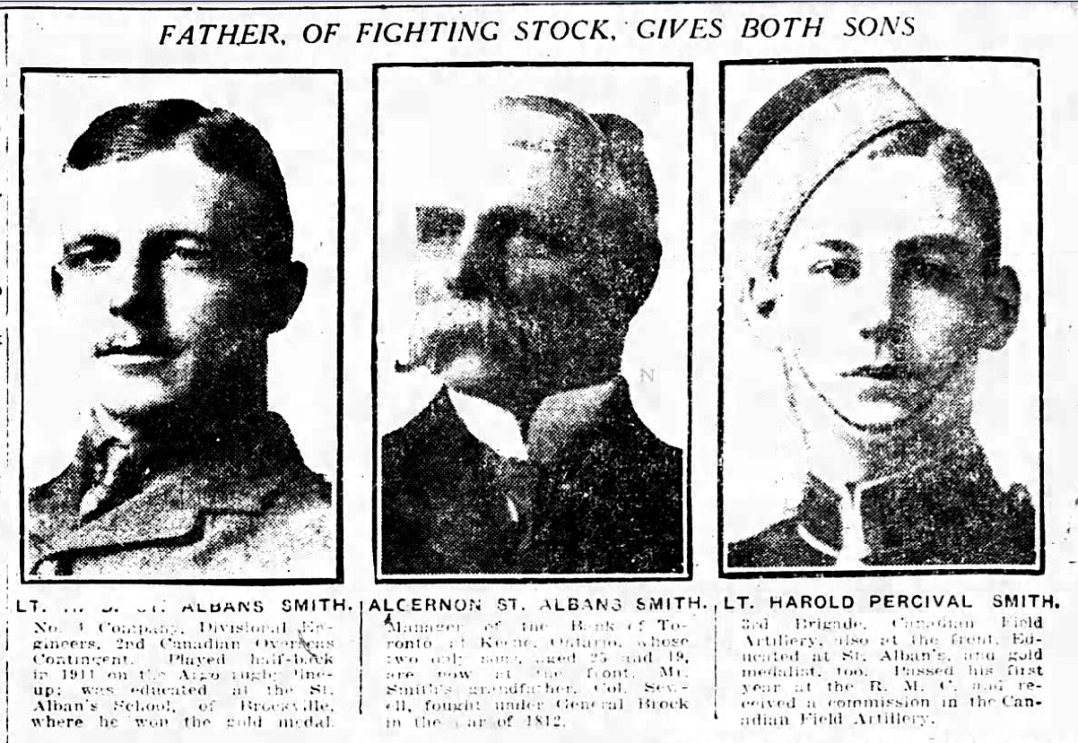 Newspaper clipping– From the Toronto Star Weekly c.1915. Submitted for the project Operation Picture Me