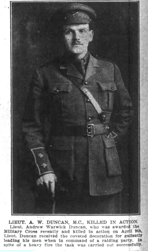 Newspaper clipping– From the Toronto Star Weekly c.1917. Submitted for the project Operation Picture Me