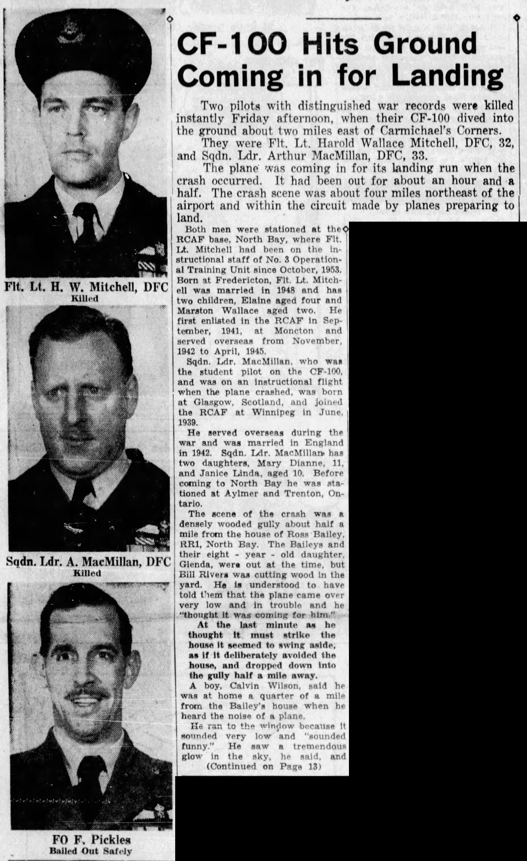 Newspaper clipping– Submitted for the project Operation Picture Me