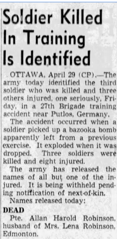 Newspaper clipping– Submitted for the project Operation Picture Me