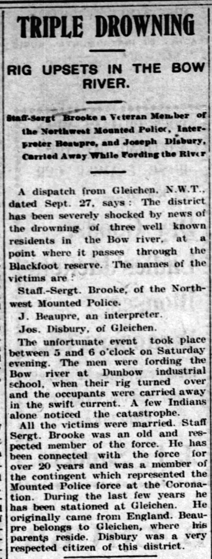 Newspaper clipping– Submitted for the project Operation Picture Me
